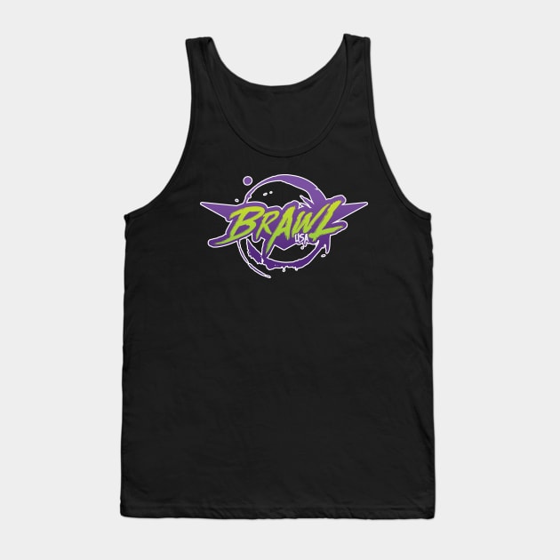 Classic BRAWL USA Logo Tank Top by brawlusa